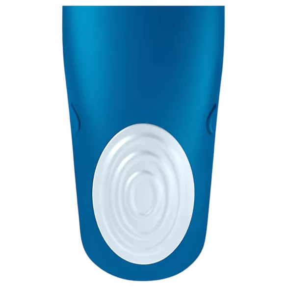 Satisfyer Double Whale - vibratore coppia 2 motori - silicone blu