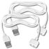 Satisfyer - cavo di ricarica USB magnetico - 2 pz (bianco)