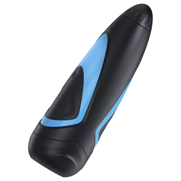 Satisfyer Men One - masturbatore succhiante - silicone blu nero