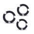 LOCK A WILLY - gabbia per pene in silicone con lucchetto (nero)