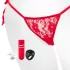 Screaming O - slip vibrante donna - rosso - taglia S-L