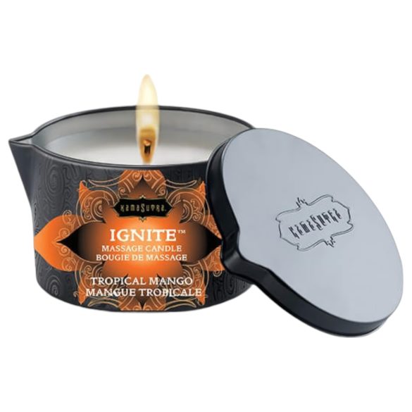 Kama Sutra - candela da massaggio vegana - mango dolce - 170g