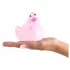 My Duckie Paris 2.0 - vibratore clitorideo a forma di paperella impermeabile (rosa)