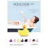 My Duckie Paris 2.0 - vibratore clitorideo a forma di paperella impermeabile (rosa)