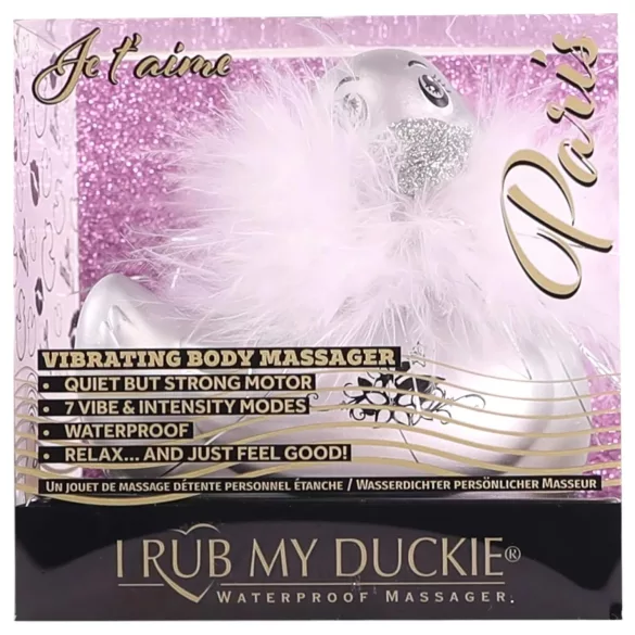 My Duckie Paris 2.0 - vibratore clitoride - argento