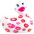 My Duckie Romance 2.0 - vibratore clitoride impermeabile - bianco rosa