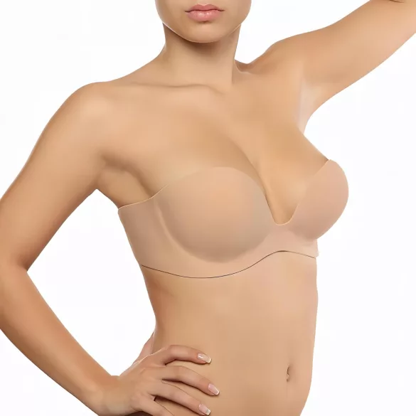 Bye Bra Gala D - reggiseno push-up invisibile (nudo)