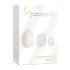 La Gemmes Yoni - Set di palline geisha - quarzo (3 pezzi)