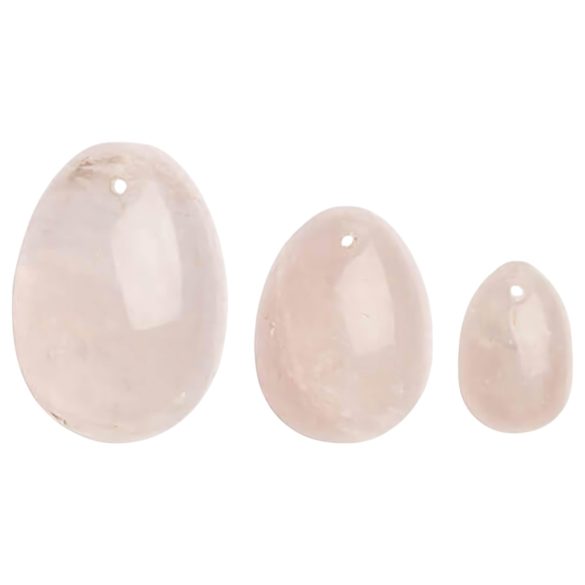 La Gemmes Yoni - Set Geisha Balls - Quarzo Rosa (3 pz)