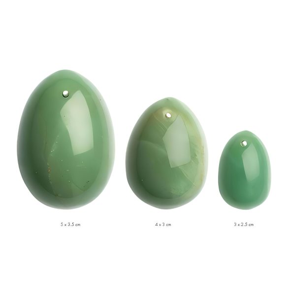 La Gemmes Yoni - Set di palline di giada (3 pezzi)