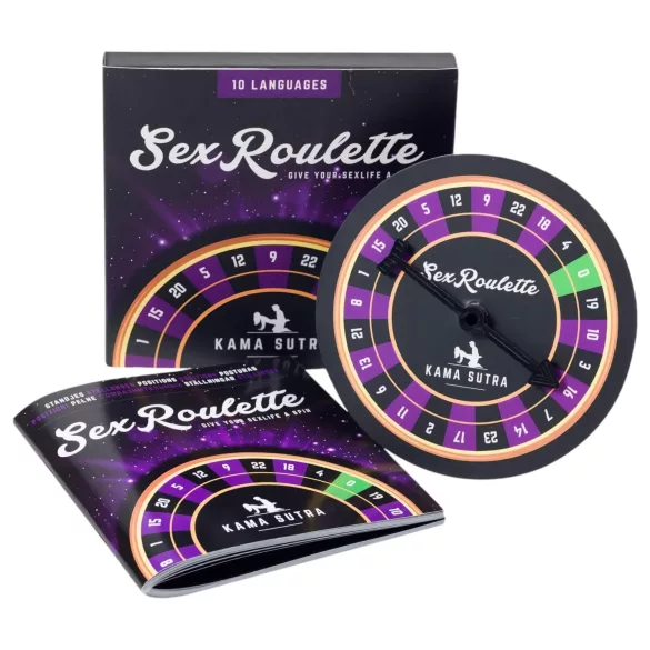 Sex Roulette Kama Sutra - gioco da tavolo erotico (in 10 lingue)