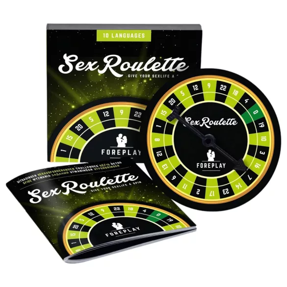 tease & please - Sex Roulette Foreplay - Gioco da tavolo erotico tipo roulette per coppie