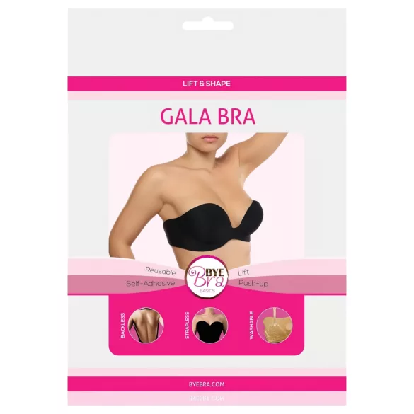 Bye Bra - reggiseno push-up invisibile - nero