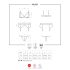Obsessive 810-SEG-2 - completo intimo in pizzo (bianco)