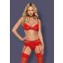 Obsessive - set lingerie donna - sexy - rosso