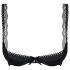 Obsessive - reggiseno a balconcino in pizzo - nero