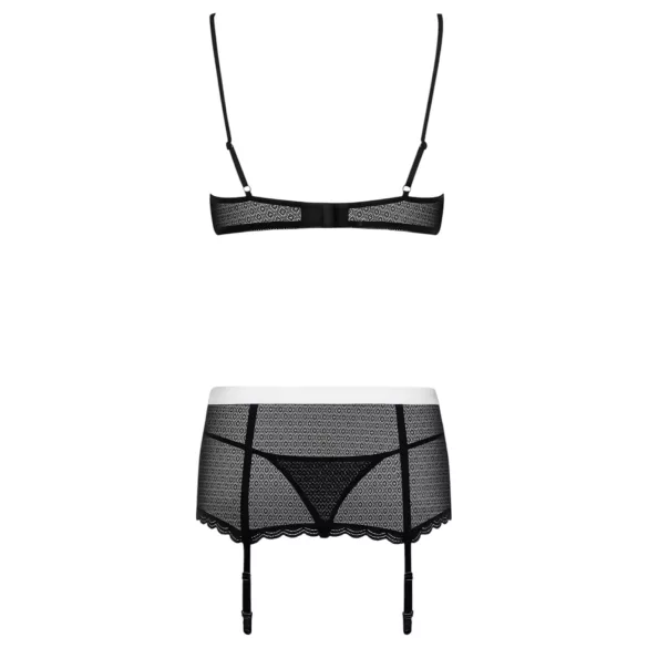 Obsessive Maidme - costume cameriera sexy 6 pezzi - travestimento donna