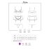 Obsessive Maidme - Set da Cameriera (6 Pezzi) - L/XL