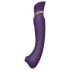 ZALO Queen - Vibratore G-spot e clitoride con onde d'aria (viola)
