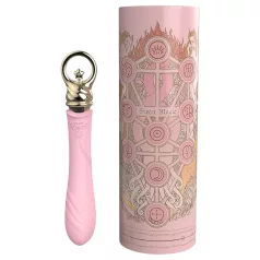   ZALO Courage Heating - vibratore punto G ricaricabile riscaldante - rosa - lusso