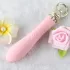 ZALO Courage Heating - vibratore punto G ricaricabile riscaldante - rosa - lusso