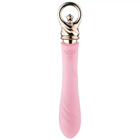 ZALO Courage Heating - vibratore punto G ricaricabile riscaldante - rosa - lusso
