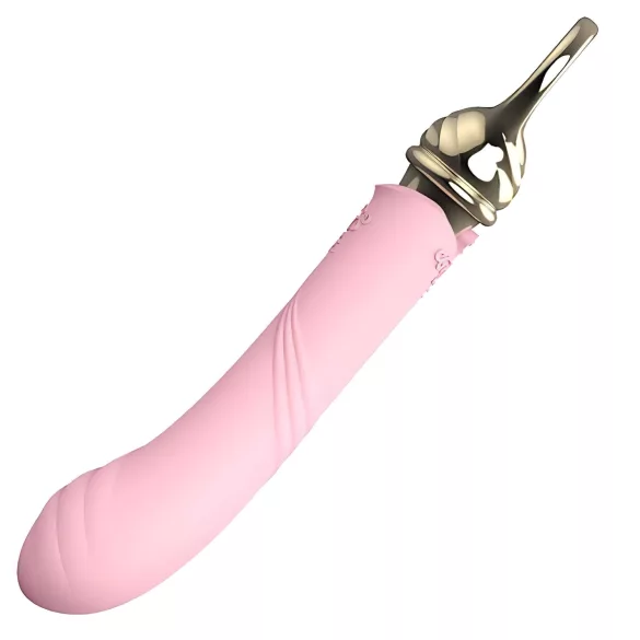 ZALO Courage Heating - vibratore punto G ricaricabile riscaldante - rosa - lusso