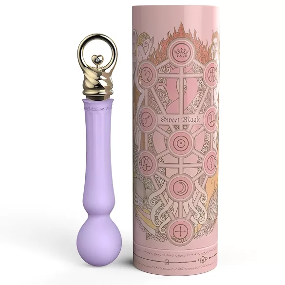 ZALO Confidence - vibratore massaggiante ricaricabile di lusso - viola