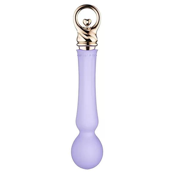 ZALO Confidence - vibratore massaggiante ricaricabile di lusso - viola