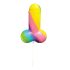 Rainbow Cock Pop - lecca-lecca a forma di pene - gusto frutta - 85g