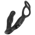 Nexus Simul8 - anello fallico vibrante con dildo anale - nero