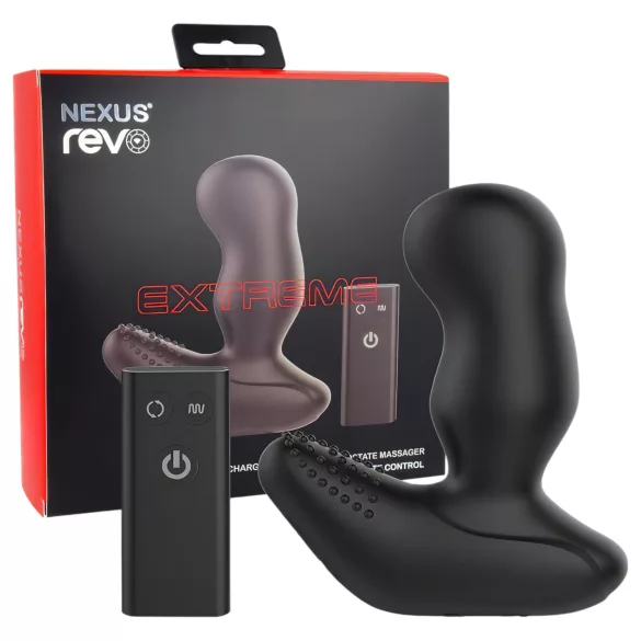 Nexus Revo Extreme - vibratore prostatico rotante wireless - nero