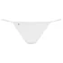 Obsessive - tanga sexy con motivo di tulipano - bianco - L/XL