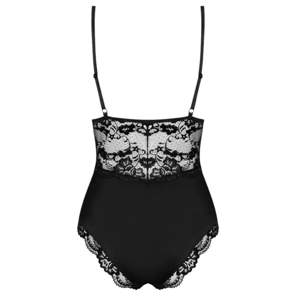 Obsessive - body in pizzo - nero