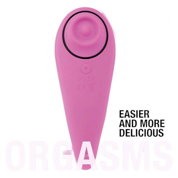 FEELZTOYS Femmegasm - vibratore clitoride 2in1 ricaricabile - silicone rosa