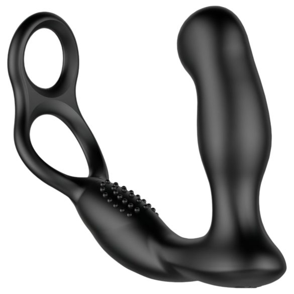 Nexus Revo - vibratore prostata rotante con anello - nero