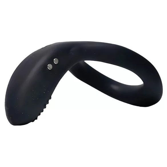 LOVENSE Diamo - anello vibrante pene intelligente - silicone nero