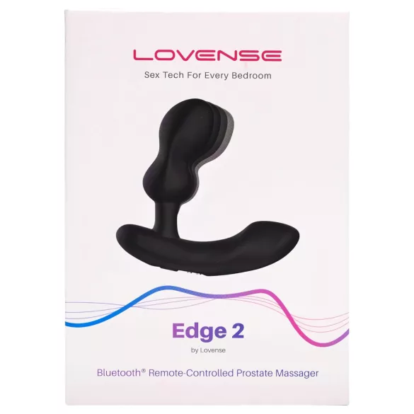 LOVENSE Edge 2 - vibratore prostatico intelligente (nero)