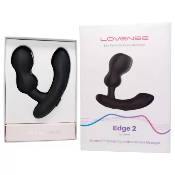 LOVENSE Edge 2 - vibratore prostatico intelligente (nero)