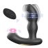 Aixiasia Hiross - Vibratore anale rotante (nero)