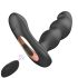 Aixiasia Hiross - Vibratore anale rotante (nero)