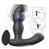 Aixiasia Hiross - Vibratore anale rotante (nero)