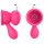 Aixiasia Bobo - succhia capezzoli vibrante - silicone rosa