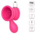 Aixiasia Bobo - succhia capezzoli vibrante - silicone rosa