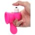 Aixiasia Bobo - succhia capezzoli vibrante - silicone rosa