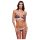 Baci - set reggiseno floreale e di pizzo - M/L