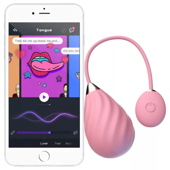 Magic Motion Sundae - vibratore a ovetto ricaricabile intelligente - rosa
