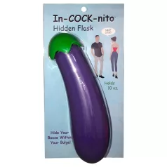   In-cock-nito - bottiglia acqua a forma di pene - silicone viola
