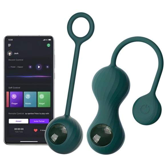 Magic Motion Crystal Duo - set gésagola intelligenti - (verde)