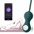 Magic Motion Crystal Duo - Palline geisha vibranti a controllo app (verde)